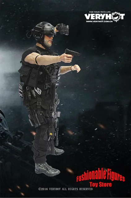 남성 피규어 전투복, VH1048 1/6 스케일, 미국 도장 특수 부대 야간 작전, 12인치 군인 액션 피규어