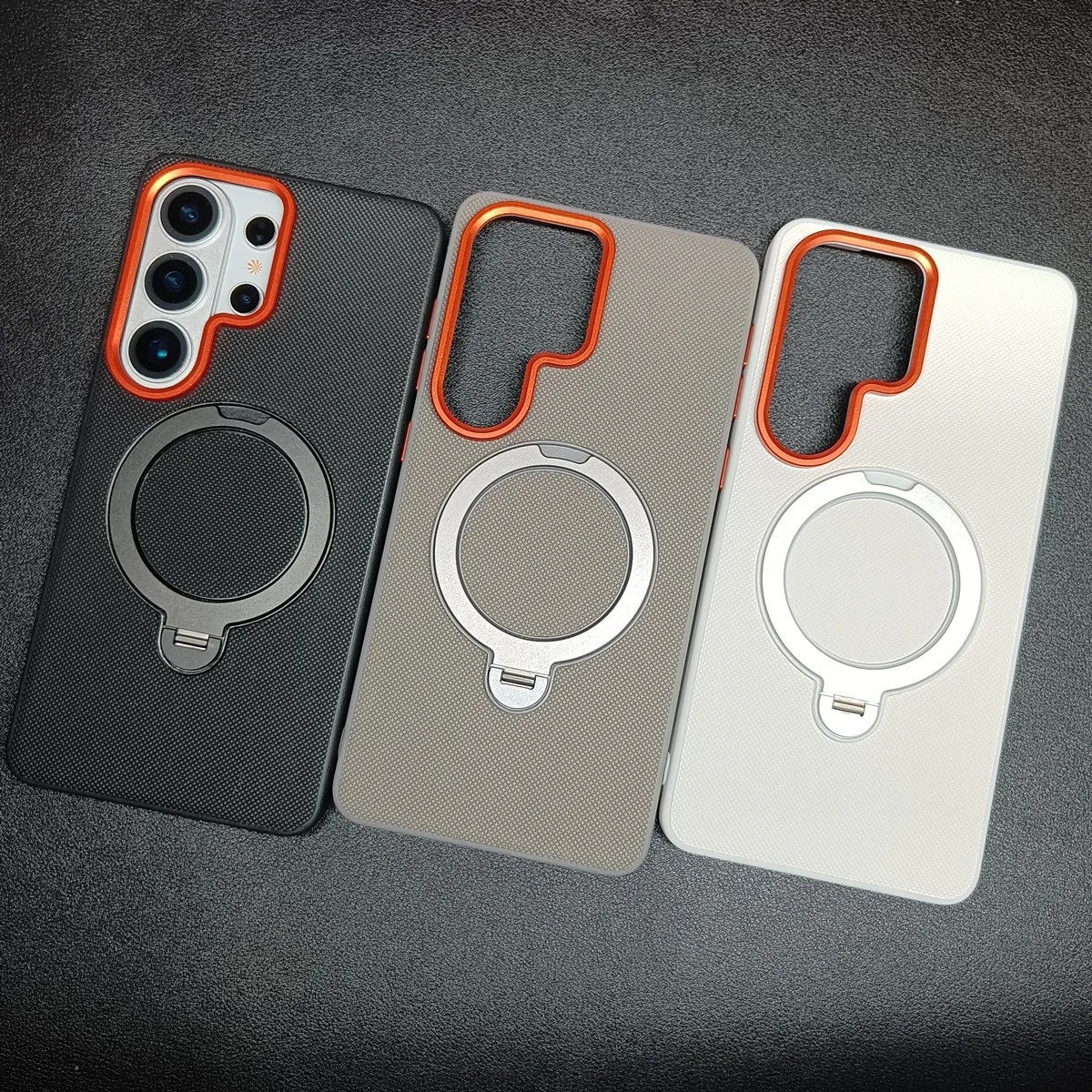 Case Samsung S26 metal híbrido TPU PC proteção