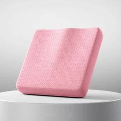 Ergonomic Memory Foam Office Chair Cushion - Ultimate Comfort Seat Pad (Powder)