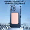 Portable Mini Magnetic Power Bank Fast Charging 5000/10000mAh  15W Wireless Charging Phone External Battery For iPhone 15 14 13 2