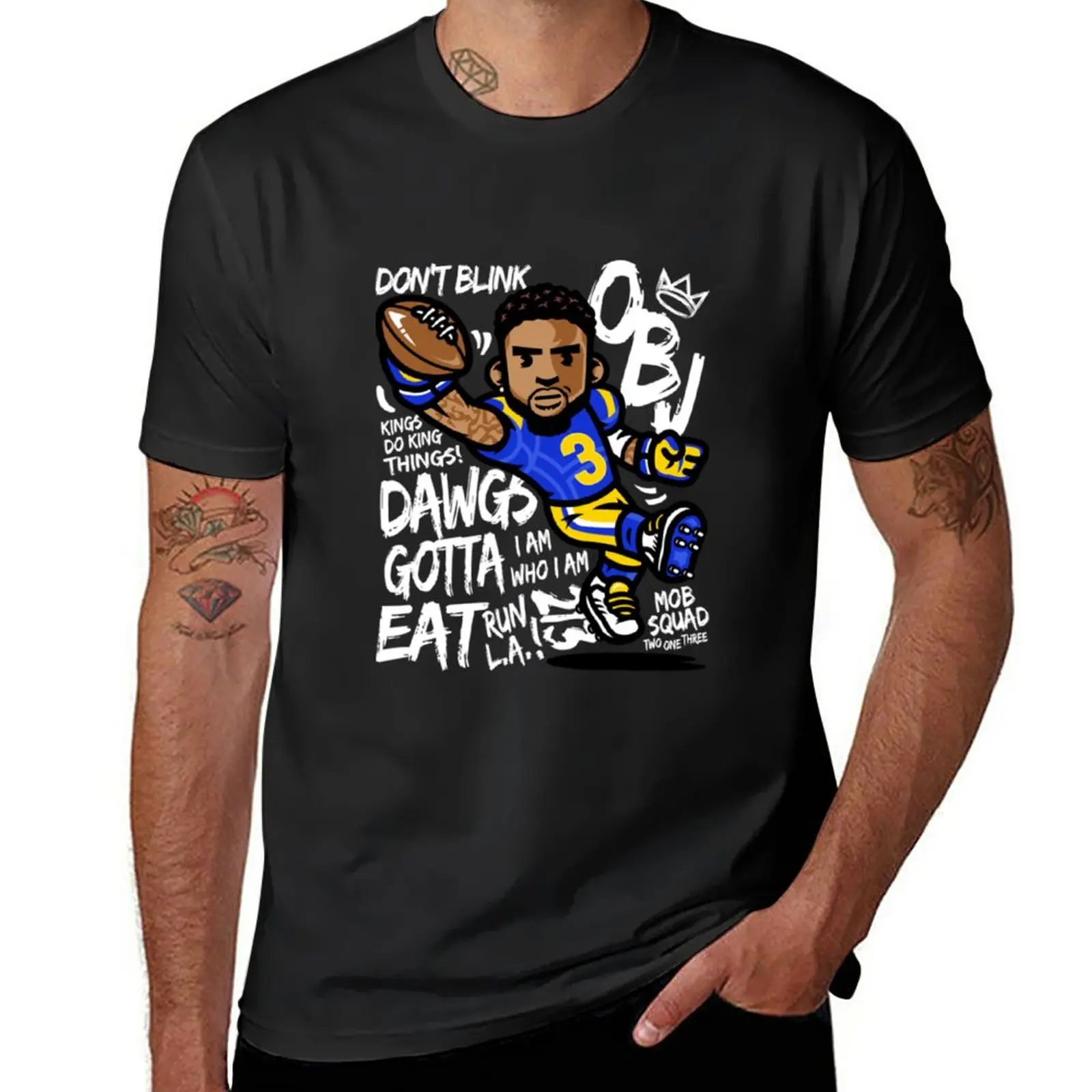 

New King Odell T-Shirt quick drying shirt black t shirts for men
