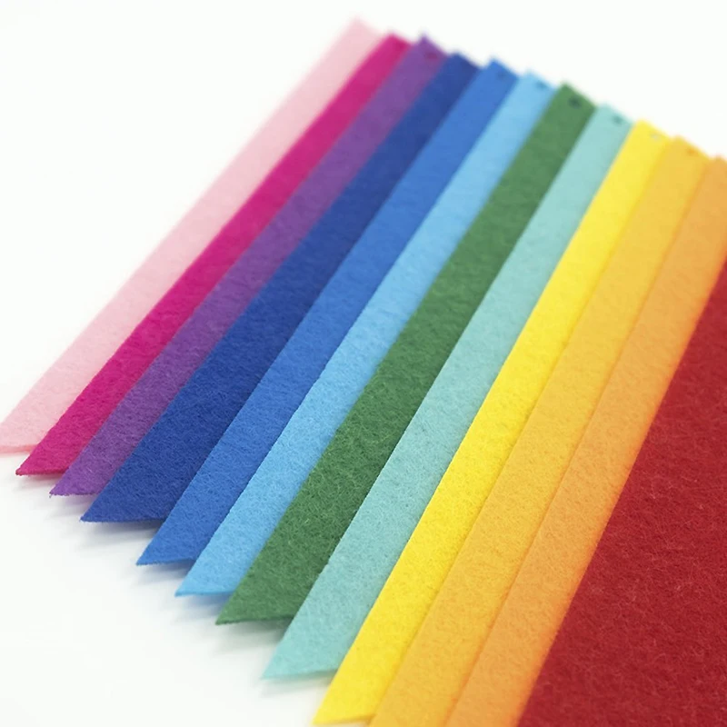 Flags 12 Colorful Triangle Pennant Flags Garland Multicolor Felt Banner Bunting Flag For Home Baby Shower Birthday Party Decor