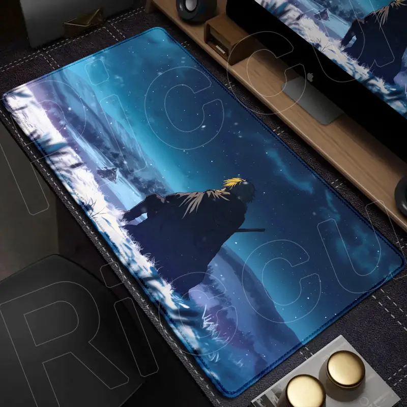 XXL Large Mousepad Vinland Saga 90x40CM Mouse Pad E-sports Gaming Keyboard Protector PC Accessories HD Computer carpet Desk Mat - Image 27