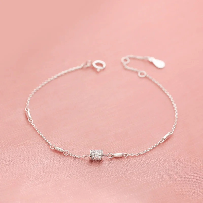 

Элегантные ювелирные изделия Pulseras e218 для женщин и девушек с покрытием из серебра 925 пробы