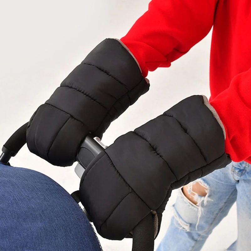 Gants chauds antigel pour poussette de bébé, mitaines, manchon, facile à  assembler, confortable, hiver - AliExpress