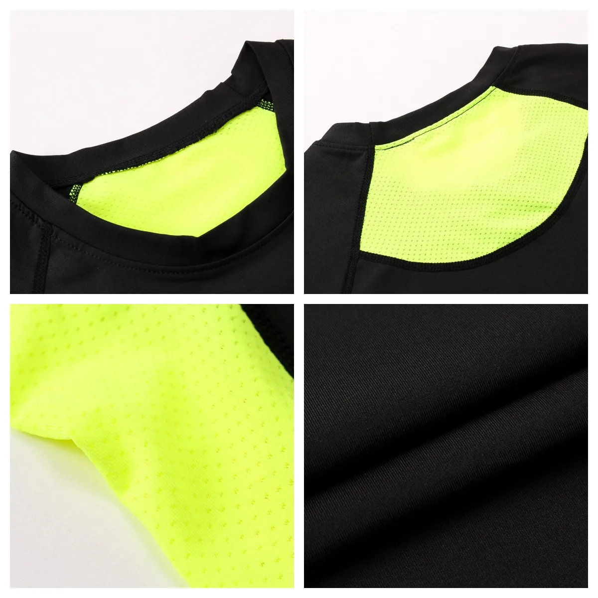 Men Short Sleeve Rash Guard Compression Shirts Quick Dry Fitness Cycling Running T-Shirt Workout Training Underwear Gym Clothing 4