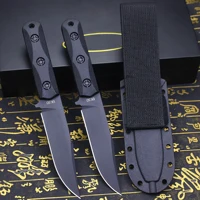 U.S.AKB-EK50 Jungle Hunting Straight Knife + Sheath, Outdoor Camping Survival Knife, Multi-purpose EDC Knife 2
