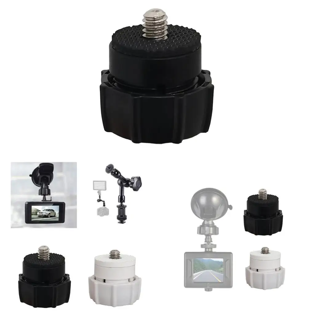 1/4 나사 17mm 볼헤드 어댑터 카메라 삼각대용 마운트 홀더 휴대폰 홀더