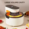 Visible Air Fryers Household Touch Screen Air Fryer Multi-function Intelligent Oil-free Electric Fryer 4