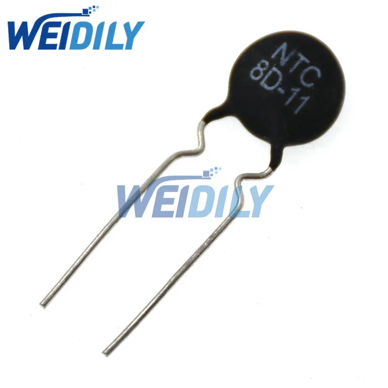 Thermal Resistor NTC 5D-11 10D-9 10D-11 47D-15 10D-20 10D-13 8D-11 10D-15 5D-15 10D-7 MF11-103 33D-7 8D-12 20D-20 10PCS-thermal resistor