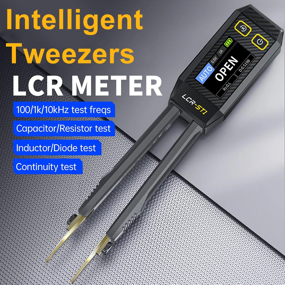 Description Picture 5 of itemLCR-ST1 Digital BridgeMeter High Precision LCR Meter Tweezer Intelligent Tweezer Test Patch Clamp Multimeter Test Meters
