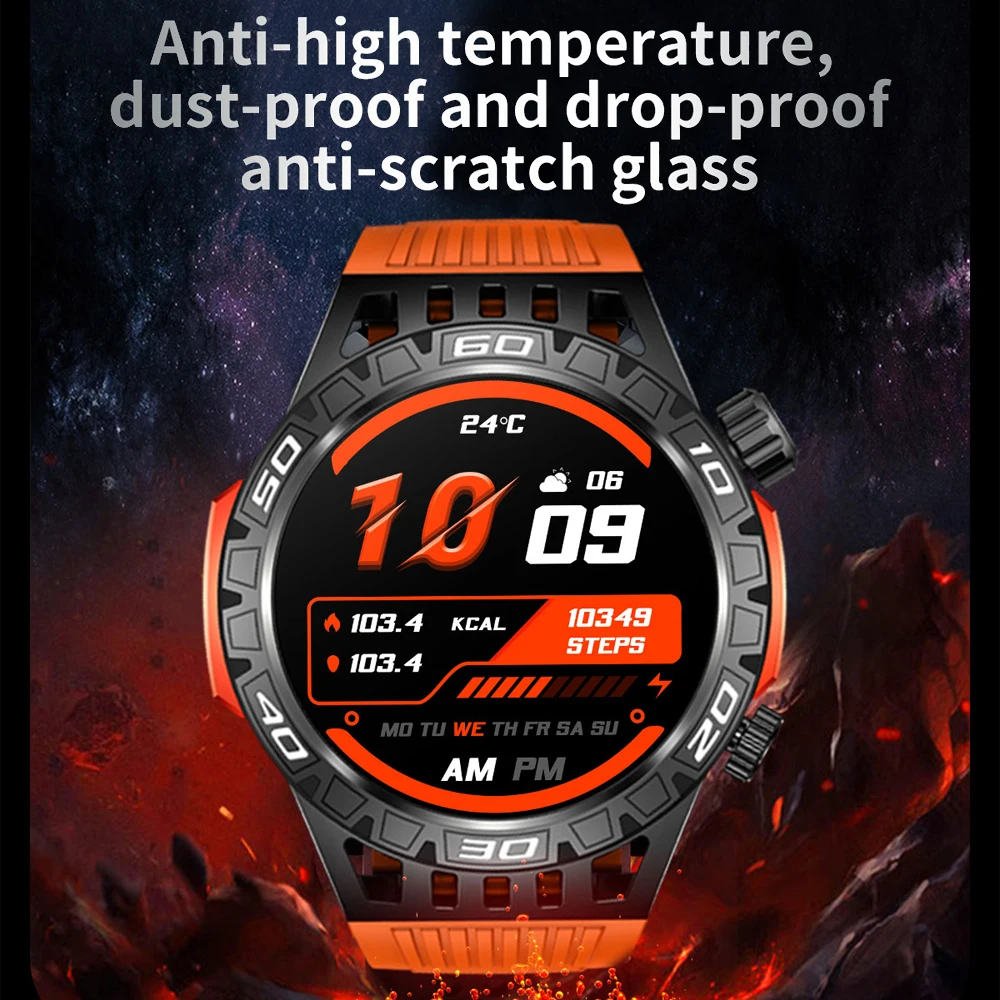 HT22 Ʈ ġ  LED , IP68 뷮 ͸, 100 +  GPS ƮϽ Ʈ, 1.46 ġ ȭ,  ȭ