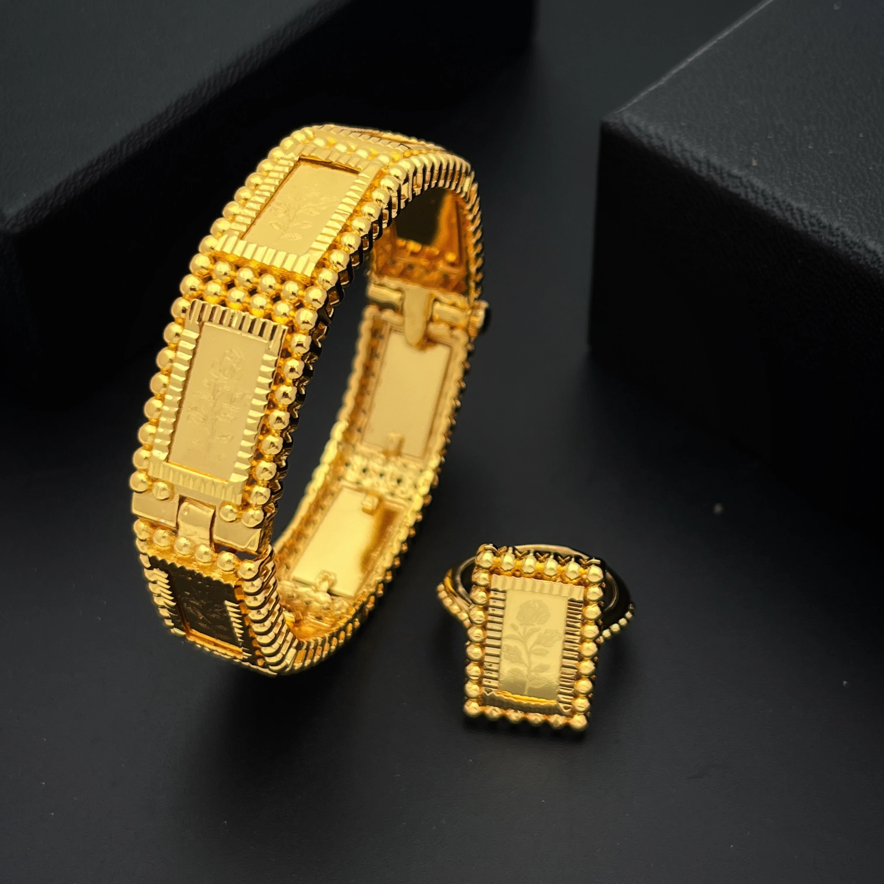 Hotsale Kuwait Golden Jewelry And Middle Eastern Handcrafted Bracelet