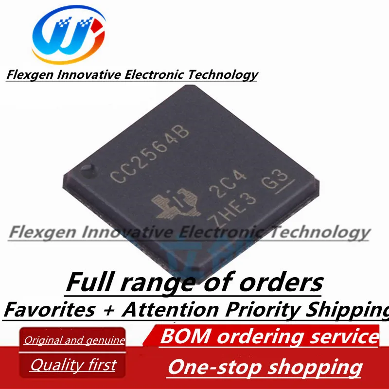 

CC2564BRVMR CC2564B посылка VQFNP-76 беспроводной трансивер IC Chip