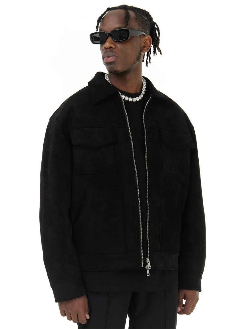 【KOOLOSET】Vintage Crack Suede Jacket $_57.JPG?set_id=880000500F