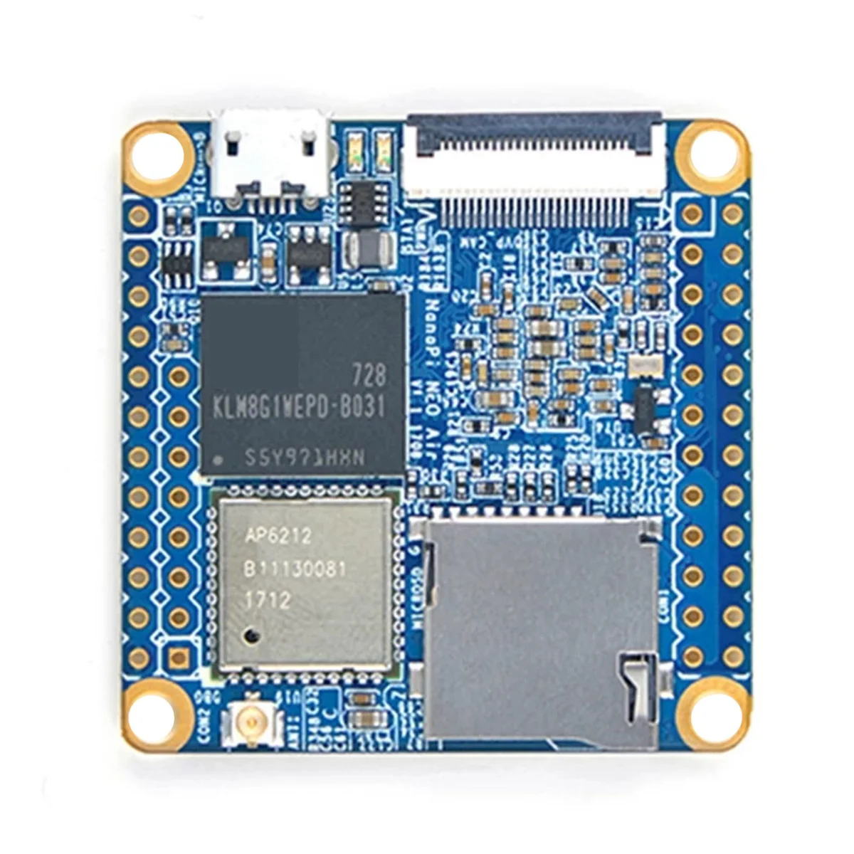 NanoPi NEO Air  , UbuntuCore IOT  , 16GB ŰƮ, H3 4 ھ, 512MB + 8GB EMMC, WiFi  