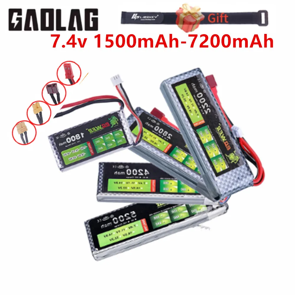 Batterie Drone 1500-2800mAh Lipo T/XT60/XT30/JST - Haute Capacité