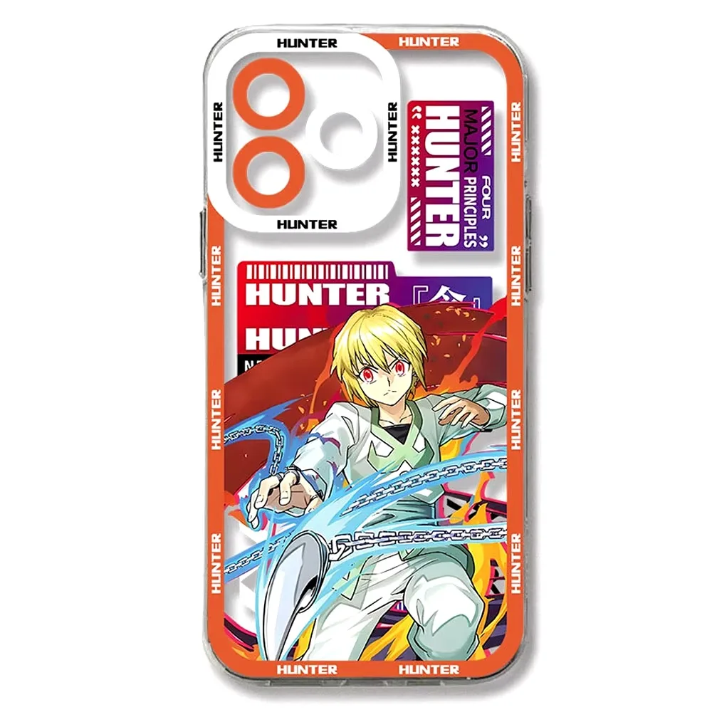 Anime Hunter X Hunter TPU Shockproof Soft Silicone Phone Case