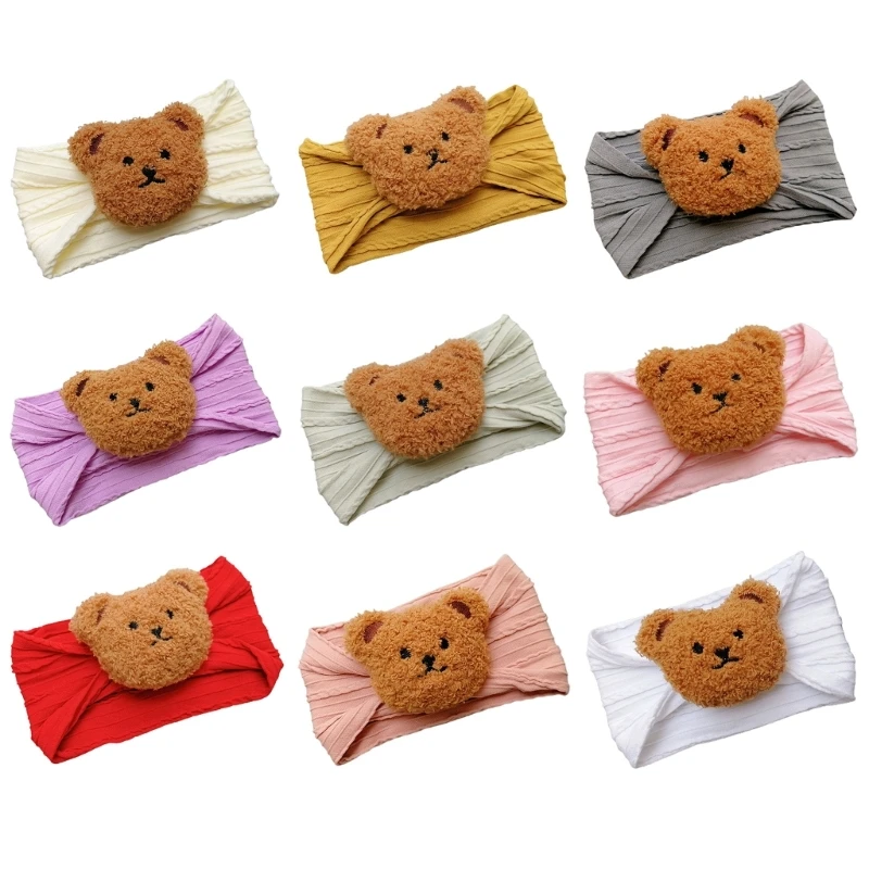 

Stylish Nylon Headband for Babies Trendy Animal Kids Hair Band Fashionable Headdress Soft Elastic Girls Hair Accessories