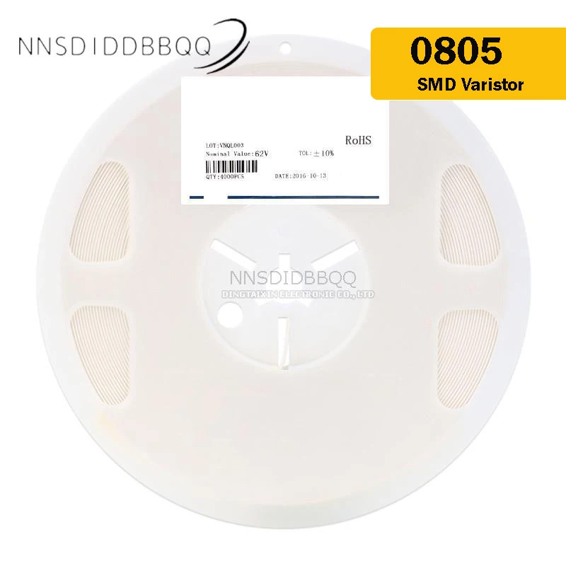 20 Pz 0805 Smd Varistore Chip Resistore Dc 48V Tensione Nominale 62V Muslimcomponenti Elettronici