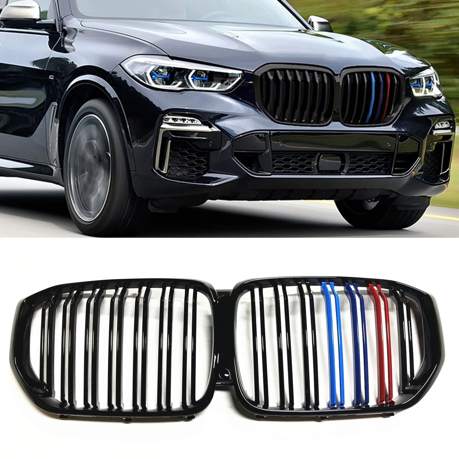

Передняя решетка для BMW G05 X5 Series X5M F95 2019 2020 2021 30d 40i 50i M50d