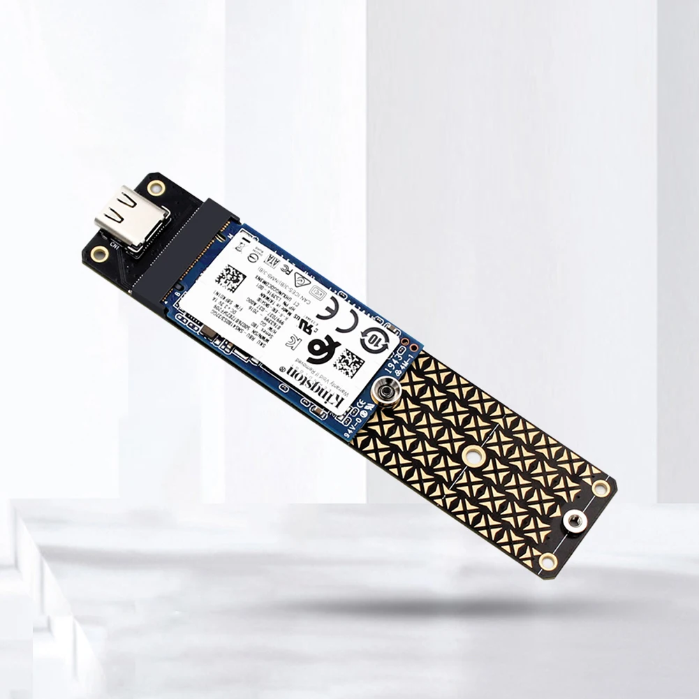 M.2 to USB3.1 컨버터 리더, 10 Gbps 속도, M.2 SATA(NGFF) SSD 기반 M/B + Mkey, 2230/2242/2260/2280 SSD 호환