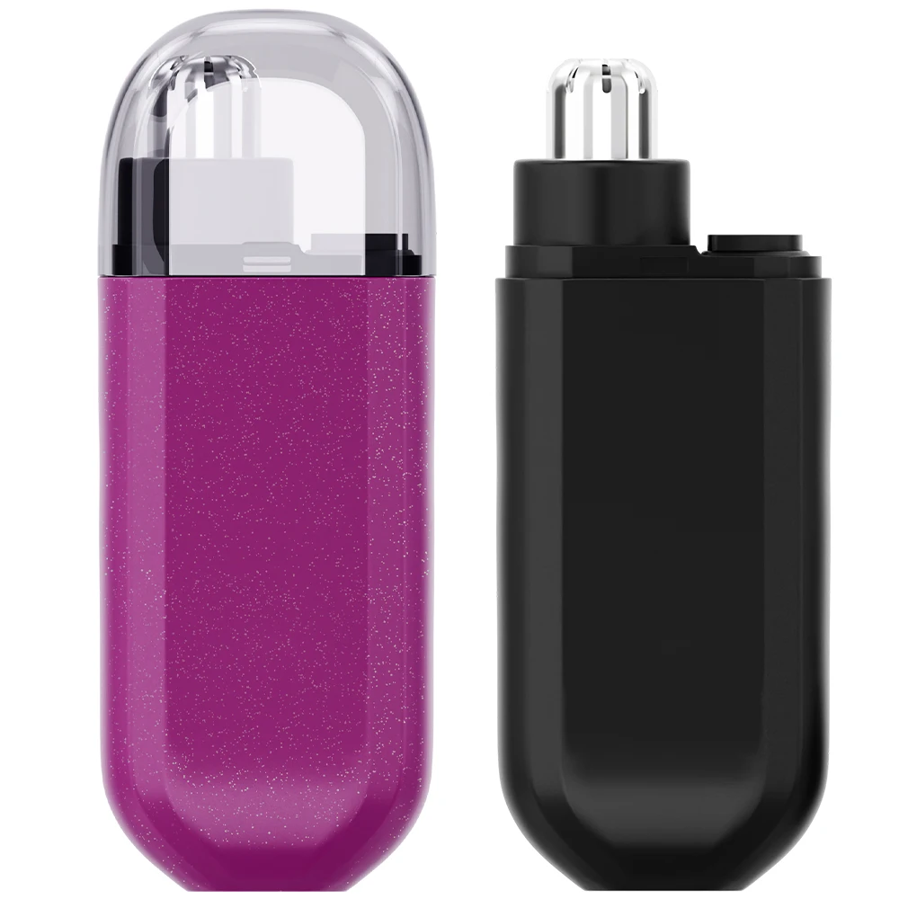 Electric Ear and Nose Hair Trimmer for Men & Women, Portable USB Rechargeable Nose Hair Clipper with Bass & Easy Cleaning Design