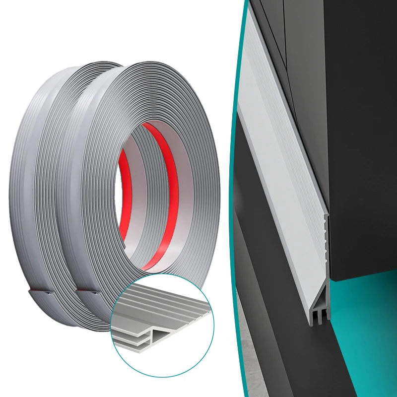 

Self-Adhesive Window Sealing Strip Soundproof Windproof Weather Stripping Insulation Door Bottom Seal Crack Gap Sticking Tape