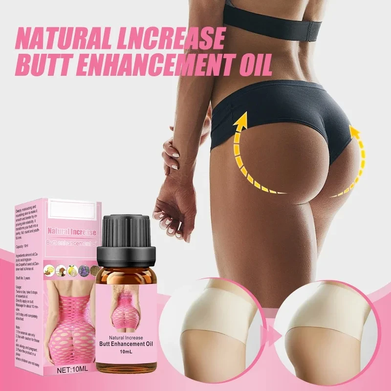 10ml Fast Hip Growth Oil Hip Enlargement Essential Oil Shapes and Enhances Hip Lifting Firms and Firms Hip Lifting