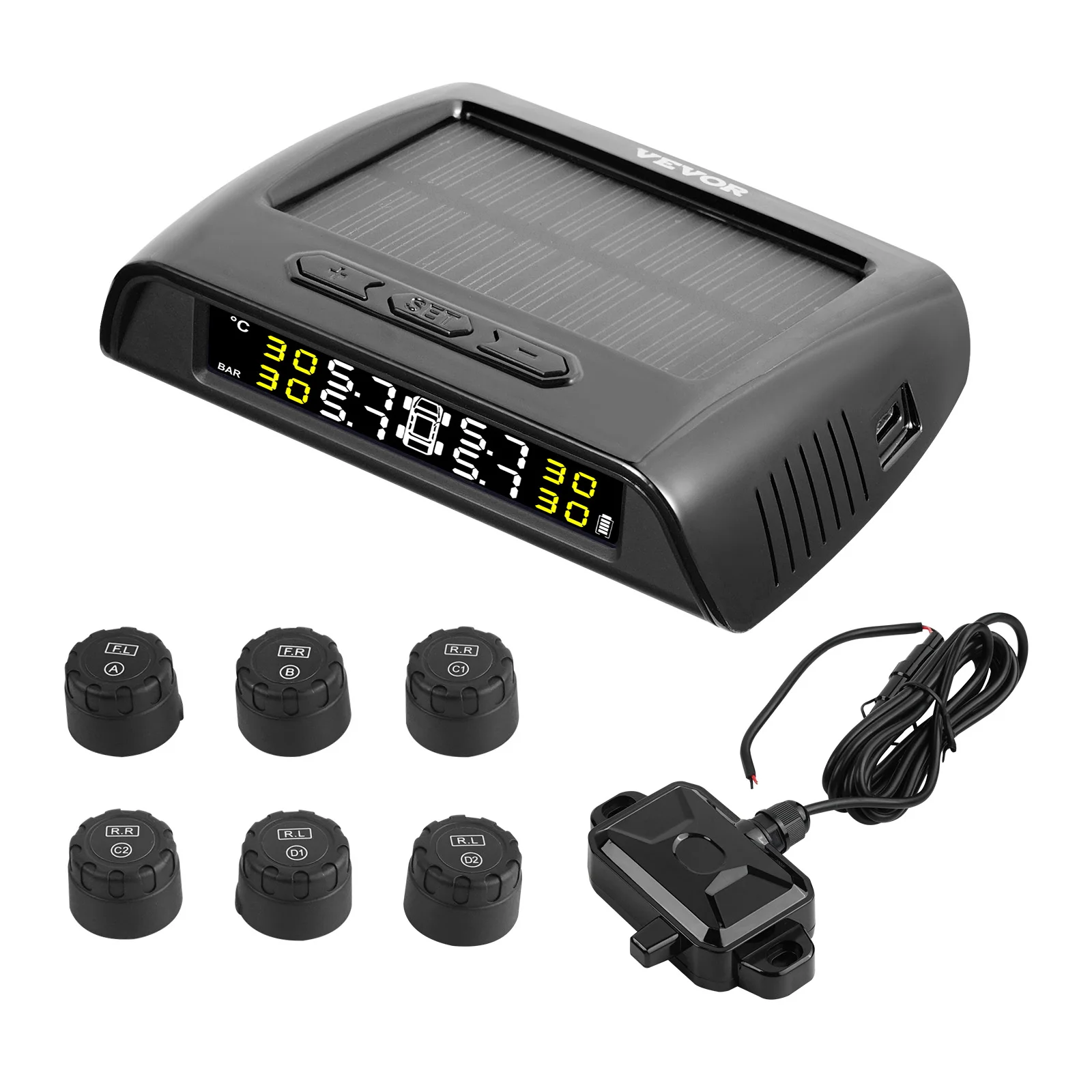 Wireless RV Tire Pressure Monitoring System