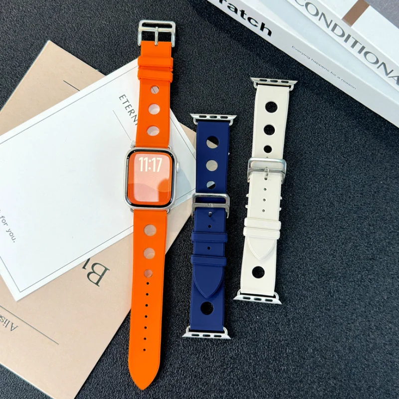 Silicone Sport Breathable Strap