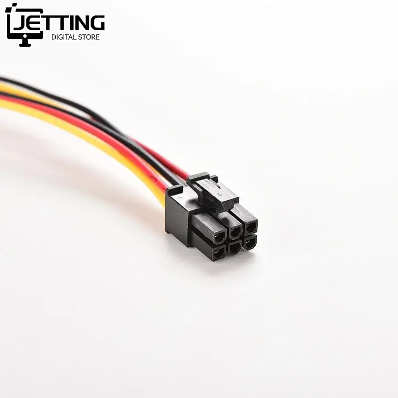 2 IDE Dual 4pin Molex IDE Male to 6 Pin Female PCI-E Y Molex Power Cable Adapter Connector for video cards
