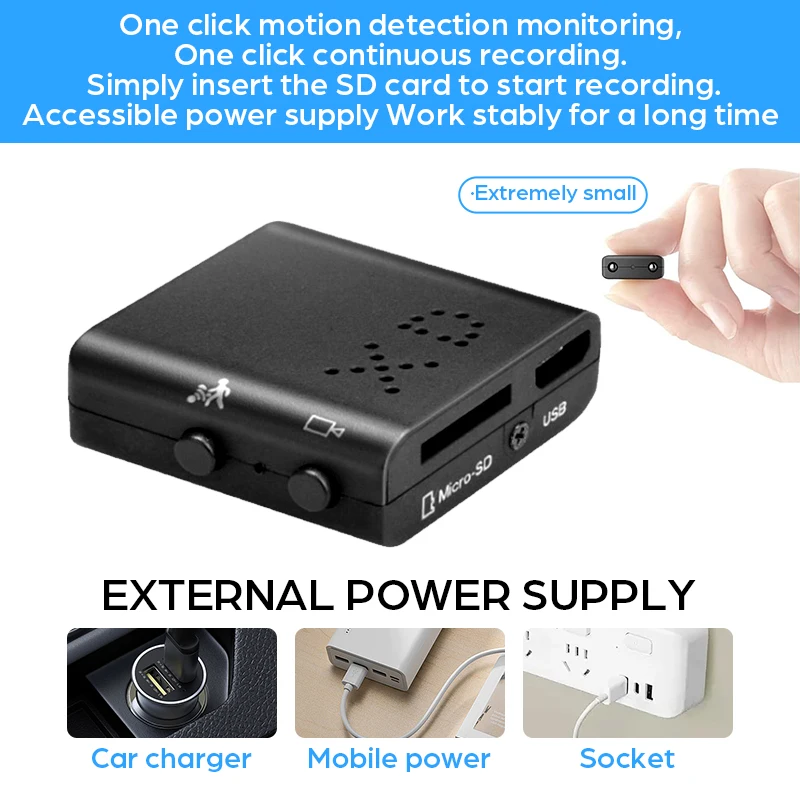 1080P Mini Camera Camera Full HD Home Security Camcorder Night Vision Micro Cam Motion Detection Video Voice Recorder