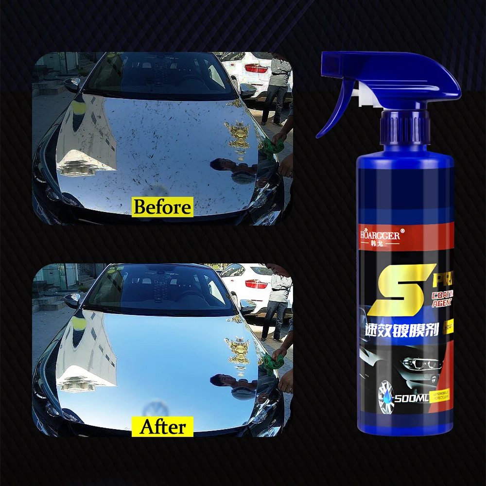 Spray Céramique Pour Voiture - Protection Peinture Anti-rayures, Effet Hydrophobe - 120 Ml Avec Chiffon Microfibre