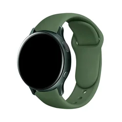 Premium Smart Watch Strap Wristband Bracelet - High-Quality Replacement Band for 18mm watch band (Pine Needle Green 21)