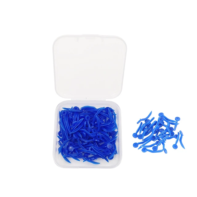 JMU Dental Wooden Interdental Wedges - Box Of 100 (Various Colors) For Dental Procedures - View #8