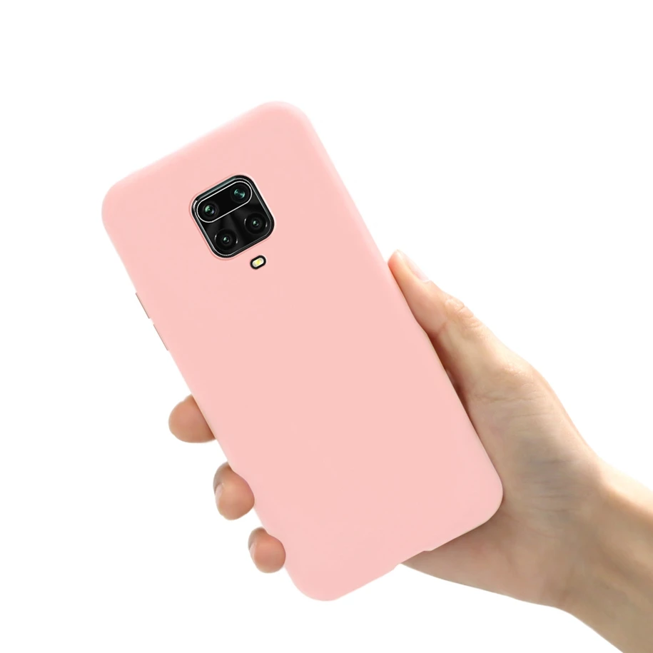 Candy Color Silicone Slim Skin Soft Case for Xiaomi Redmi Note 9 Series