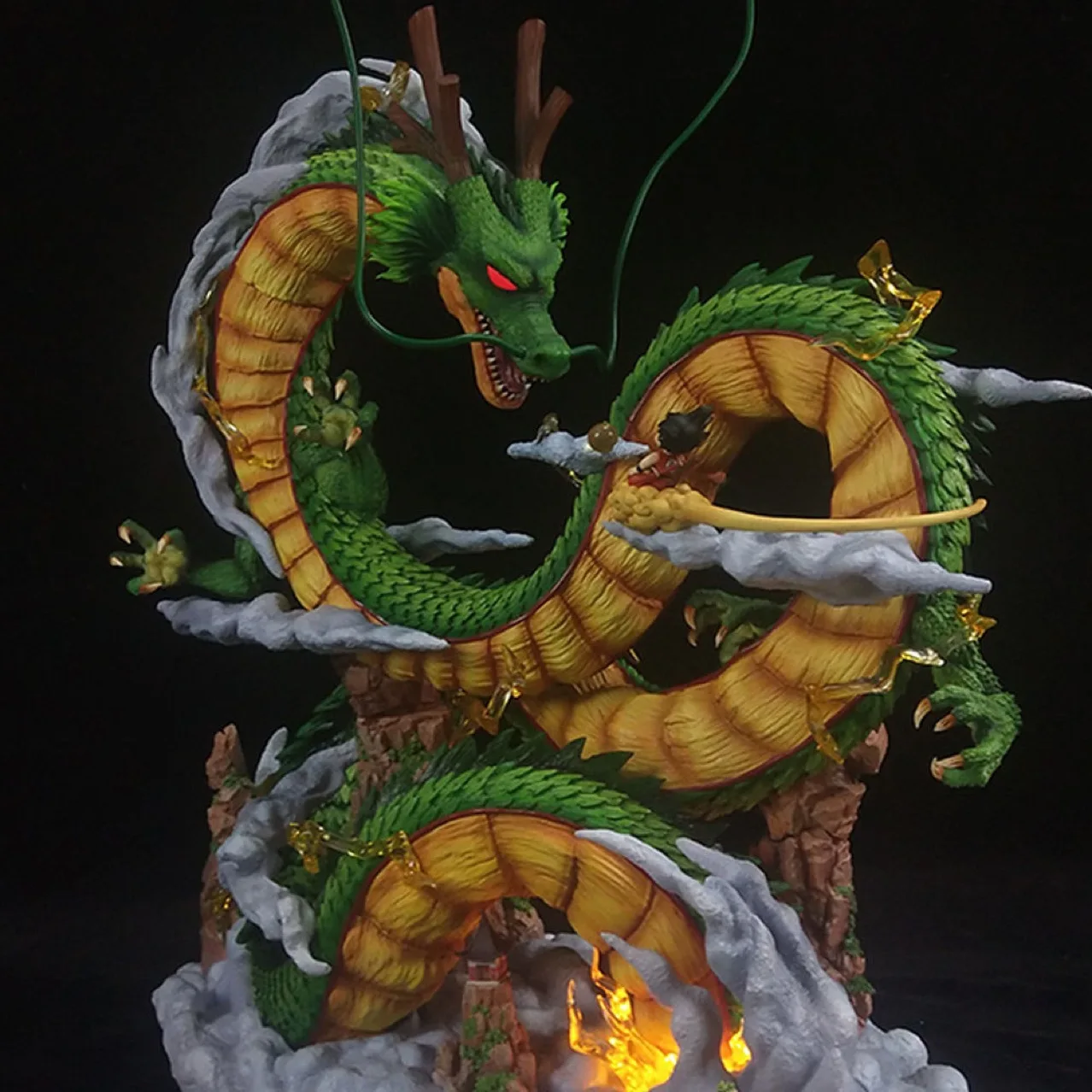 

22cm Shenron Dragon Ball Z Anime Figure Dbz Shenron And Goku Action Figurine Pvc Statue Model Collection Decoration Toys Gifts