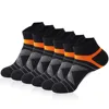 1pc Men's Medium Cotton Socks Thickened Sweat Absorbing Sports Socks Outdoor Wear-resistant Shock Absorption Running Socks 2