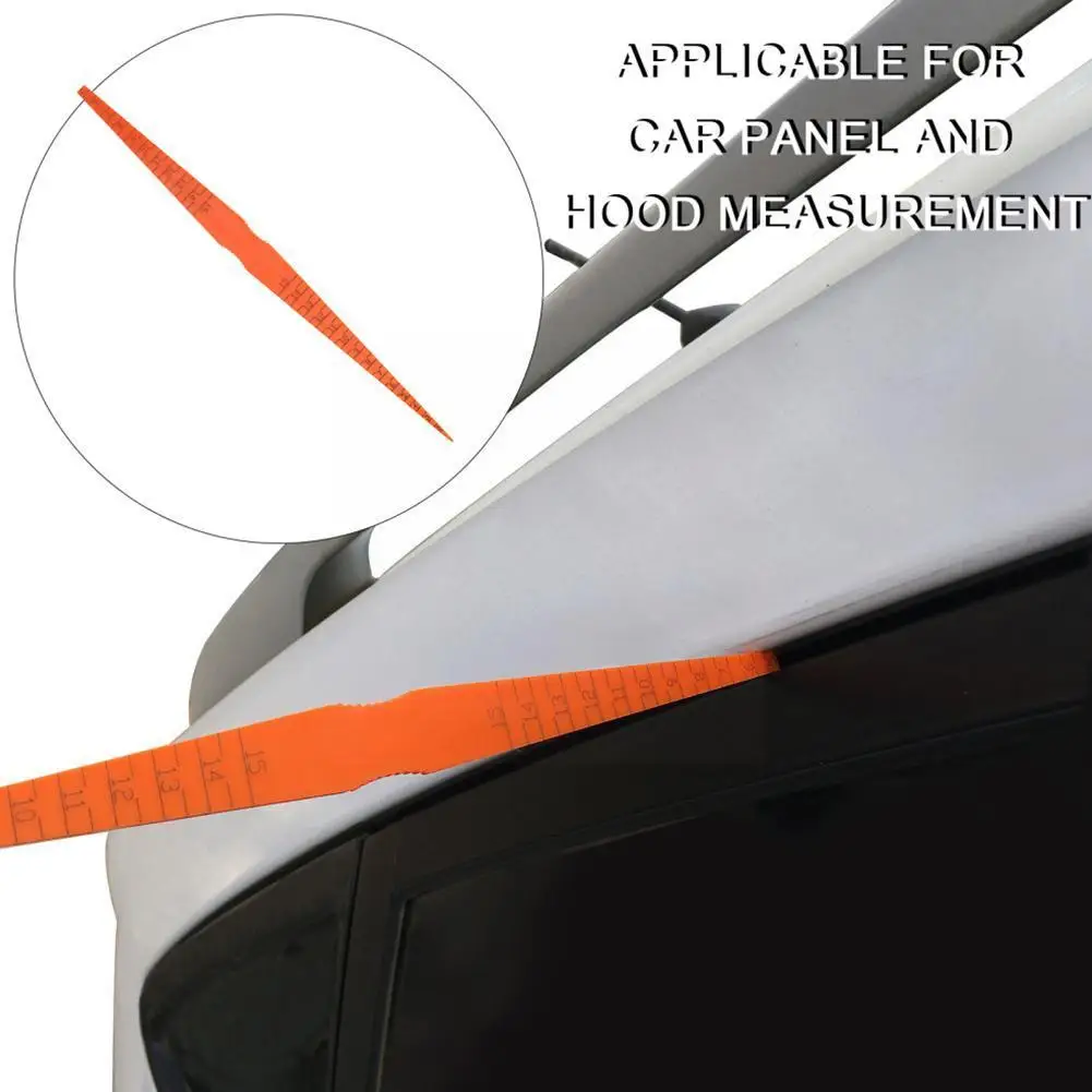 Auto Body Measuring Tools Taper Simple Tool Vehicle Portable Alignment Gauge Clearance Measurement Scale Feeler Ruler Body for Hood Car Panel Door I1K1