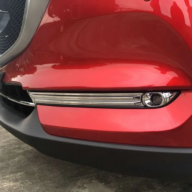 

Автомобильная передняя противотуманная фасветильник для mazda cx-5 2017 2018 ,ABS chrome,2 шт./лот, автомобильные аксессуары