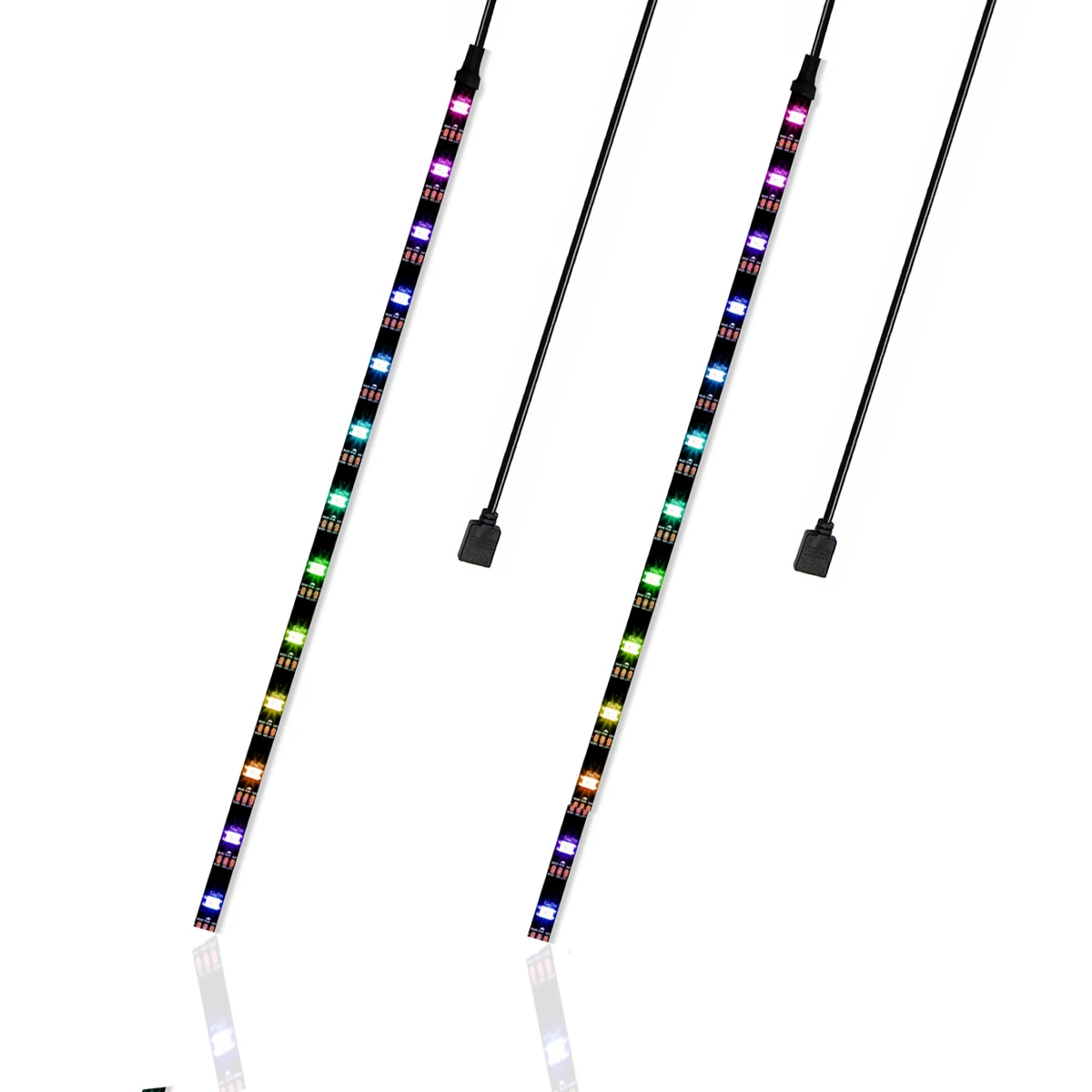 마그네틱 RGB LED 스트립 라이트, 5V 주소 지정 가능 ws2812b 스트립, PC 케이스 마더보드용 3 핀 헤더, ASUS Aura SYNC 라이트