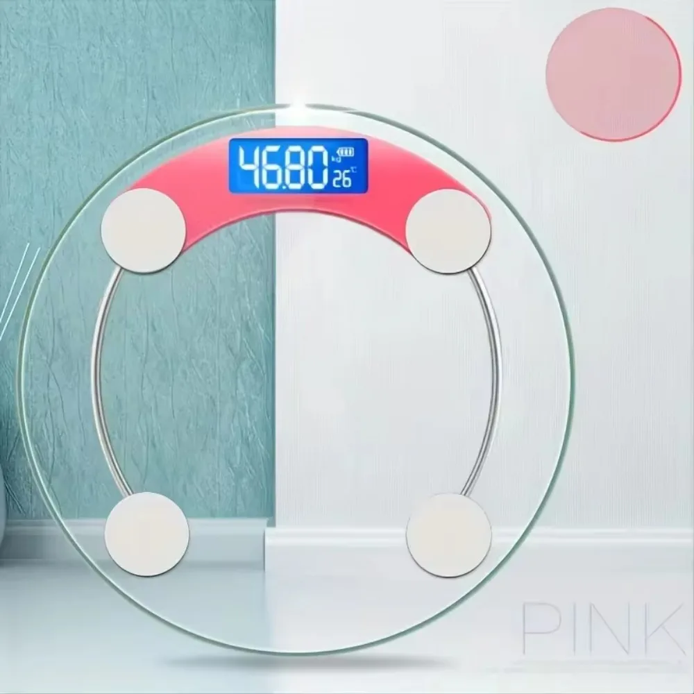 LCD Display HD Digital Bathroom Scale Accurate Weight Tracking Up To 180kg