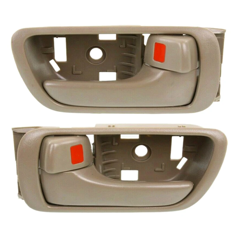 

Набор ручек для межкомнатной двери из 2 бежевых пластиковых для Toyota Camry CV36 2002-2006 69206-33030LH 69205-33040RH