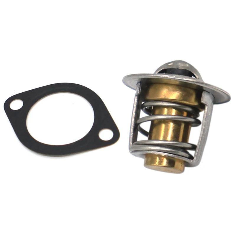 Thermostat and Gasket 180&deg;F 15531-73014 15531-73013 Compatible with Kubota Engine D600 D640 D750 D662 D722 D850 V1200