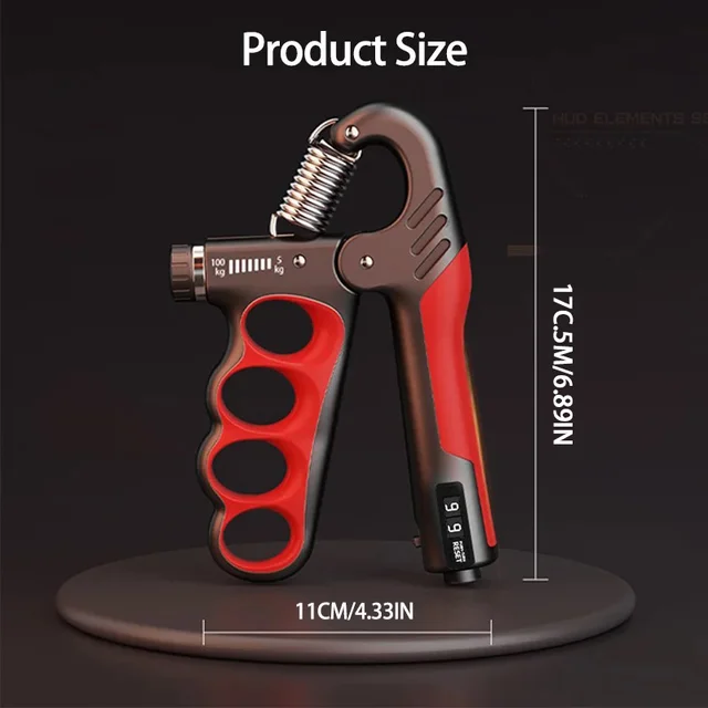 5-100kg Grip Strength Gym Wrist Expander Hand Strengthener Adjustable Muscle Recovery Fitness Hand Strength Exercise 2