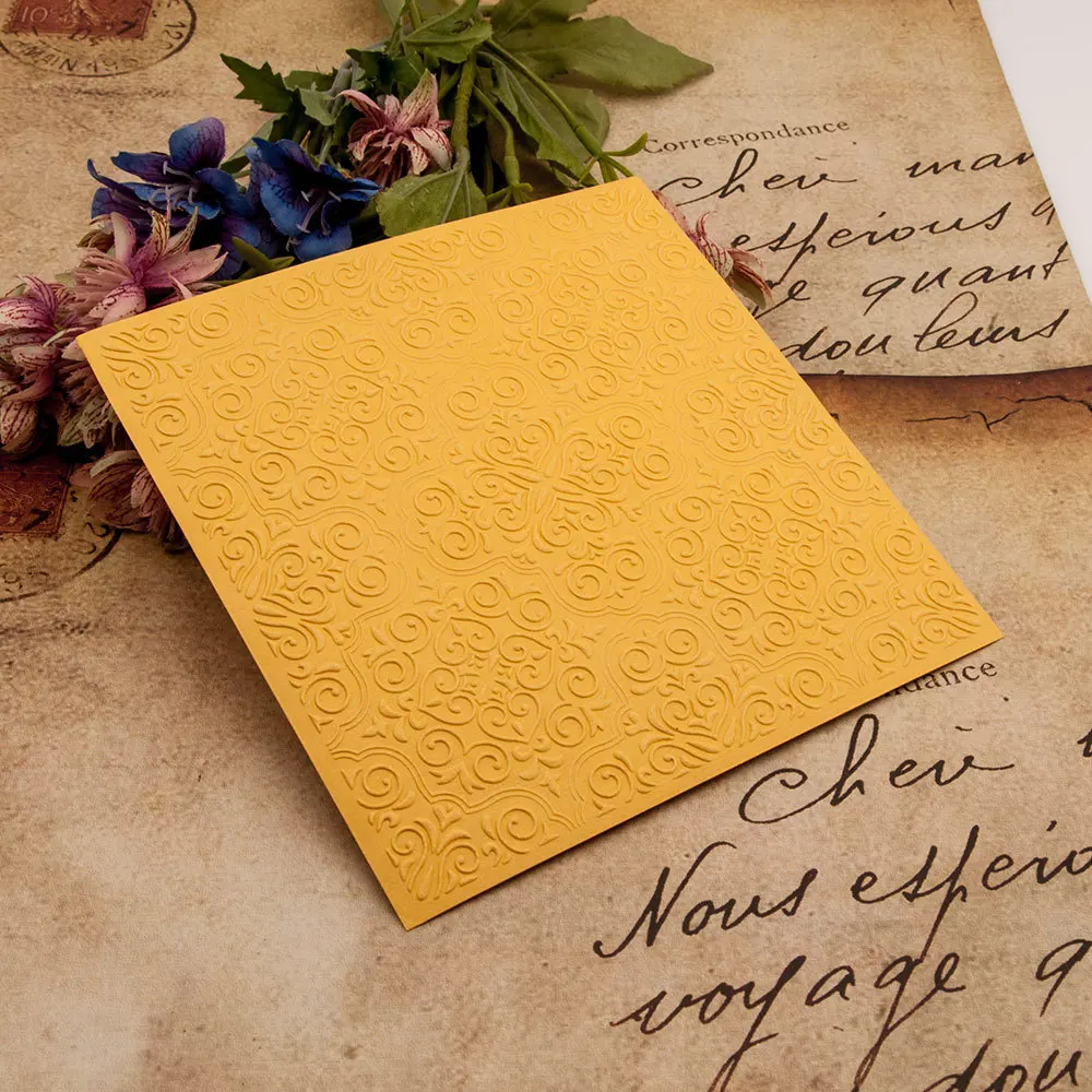 KSCRAFT Pattern Plastic Embossing Folders for DIY Scrapbooking Paper Craft/Card Making Decoration Supplies plastic embossing folder embossing folder