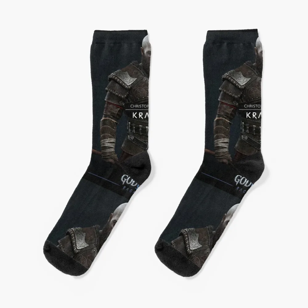 God Of War Ragnarok Kratos Socks Happy Socks Calze Da Donna Calze A Compressione Ciclismo