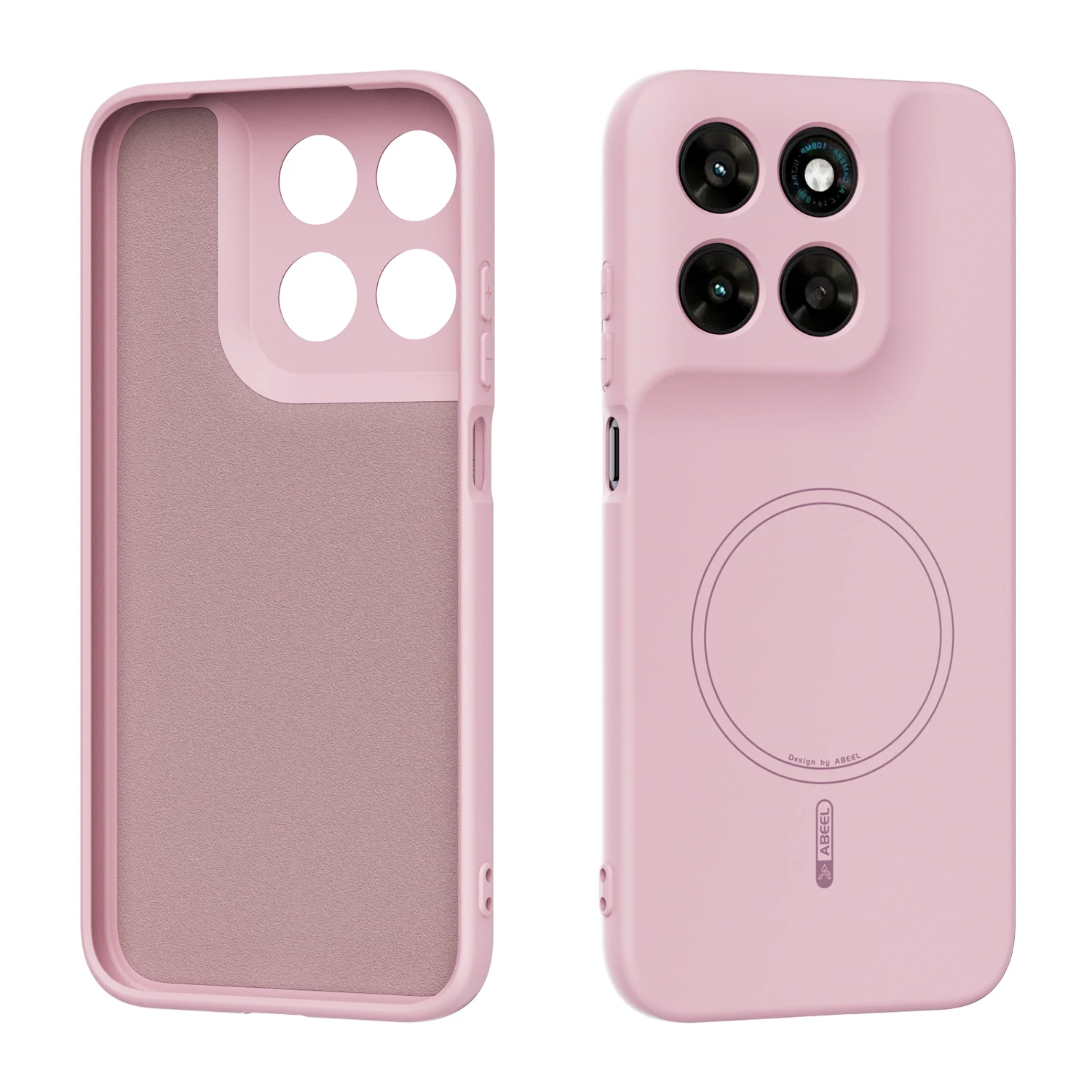 Sleek Liquid Silicone Magnetic Shockproof Case with Enhanced Protection