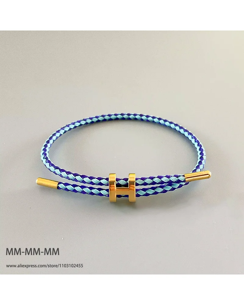 Hermes Clic H Blue Enamel Palladium Plated Bracelet Hermes | TLC